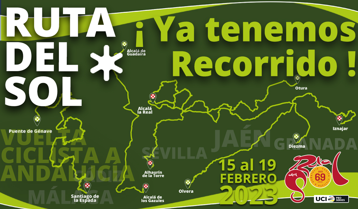 Ruta del Sol. La Vuelta Ciclista a Andalucía saldrá desde Alcalá de Guadaíra