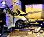 Cinco heridos tras chocar contra un muro en la carretera Bailén esta madrugada Cinco heridos tras chocar contra un muro en la carretera Bailén esta madrugada