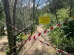 Varios caminos del parque cerrados por los efectos de las tormentas Varios caminos del parque cerrados por los efectos de las tormentas