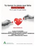 Este viernes 14 donación de sangre en la Parroquia de la Inmaculada
