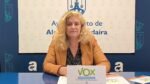 Vox denuncia la “falta de educación” de la alcaldesa de Alcalá