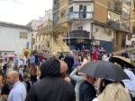 La Borriquita vuelve a su templo desafiando a la lluvia