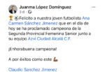 La alcaldesa se ‘olvida’ del logro histórico del Azvi Ciudad de Alcalá
