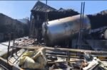 Extinguido por completo el incendio del polígono La Red