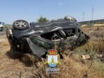 Los bomberos intervinieron ayer en un trágico accidente en la A-92