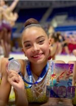 La gimnasta alcalareña Ana Mudarra, subcampeona de España