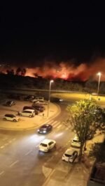 Ayer se produjo una cadena de incendios en Alcalá, la Policía investiga las causas