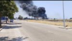 Se producen dos nuevos incendios uno cerca del Tomillar y otro en la A-8026