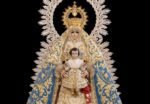 Así luce la Virgen del Águila el hermoso manto donado por los fieles