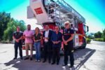 Los bomberos reciben un camión autoescala tras años de reclamaciones