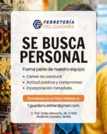 OFERTA DE EMPLEO en Ferretería del Guadaíra