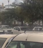 La lluvia deja incidencias en Alcalá, sobre todo anegaciones de agua La lluvia deja incidencias en Alcalá, sobre todo anegaciones de agua