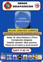 Ya ha aparecido el menor desaparecido el día 2