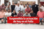 La Comparsa El Patriota no actuará hoy, se suspende la sesión del Falla