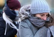 AEMET activa el aviso amarillo por frío