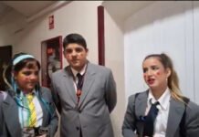 La cantera del carnaval de Alcalá hace historia con el cuarteto “Colegio privado mixto…”
