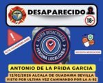 Ya ha aparecido Antonio de la Prida de Alcalá de Guadaíra