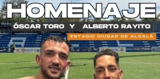 El CD Alcala homenajeará a Oscar ‘Toro’ Díaz y Alberto Marquez ‘Rayito’