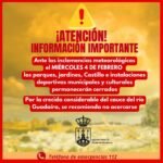 Alcalá activa el Nivel 2 del Plan Municipal de Emergencia Alcalá activa el Nivel 2 del Plan Municipal de Emergencia
