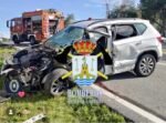 Intervención de urgencia por un accidente con un atrapado en Alcalá