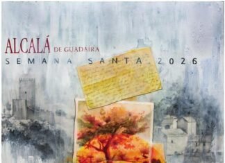 Así es el cartel que anuncia la Semana Santa de Alcalá de Guadaíra 2026
