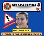 Dolores ha desaparecido en Dos Hermanas es de alta vulnerabilidad