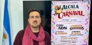 Alcalá acoge el 10 de abril un gran concierto de Carnaval con ‘Ssshhhhh!’, ‘El Patriota’ y ‘ADN’”