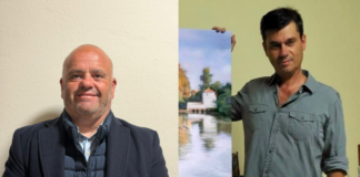 Jaime Otero y César Pecellín, pregonero y cartelista de la Feria de Alcalá 2026