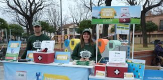 Informadores de Aira han estado en la isla ecológica de Silos