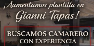 Empleo. Gianni Tapas necesita camarero