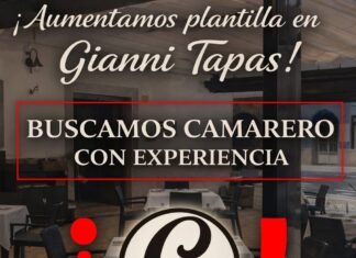 Empleo. Gianni Tapas necesita camarero