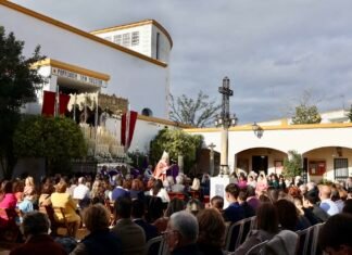 San Agustín arropa a la Virgen de la Oliva en una jornada histórica por sus Bodas de Plata