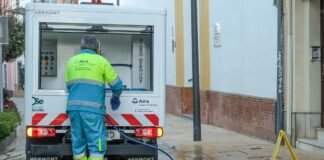 Aira encara el dispositivo de Semana Santa con un refuerzo de 26 personas y cuatro hidrolimpiadoras