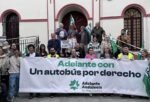 Escasa respuesta ciudadana en la manifestación por la mejora del transporte público en Alcalá