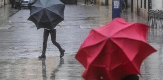Cambio radical en el tiempo en Alcalá: llegan lluvias y se desploman las temperaturas