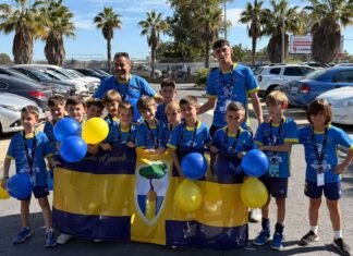 El prebenjamin A del Atlético Oromana brilla en la Gañafote Cup
