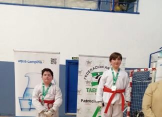 El Taewondo Nervio brilla en el Campeonato de Andalucía
