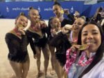 Las gimnastas alcalareñas del Yblanco, oro en el campeonato de Andalucía Occidental