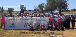 Nueva limpieza de Gandul y van ya 18