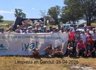 Nueva limpieza de Gandul y van ya 18