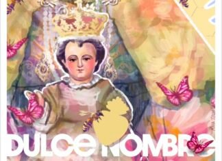 Así es el cartel del Dulce Nombre, una obra de Rafa López
