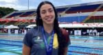 La nadadora alcalareña Ainoa Sobrado campeona nacional en Colombia