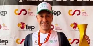 Rubén Trigo Casal lleva Alcalá a lo más alto del pádel nacional