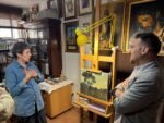 Restaurada una pintura de ‘Campito’ con una subvención municipal