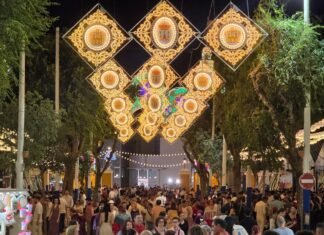 Recta final de la feria de Alcalá, la más multitudinaria de los últimos años