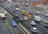 Un motorista herido en un accidente en la A-92 en Alcalá
