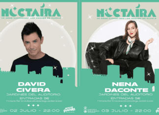 Ya se pueden comprar, a 5 euros, las entradas para David Civera y Nena Daconte, entre otros