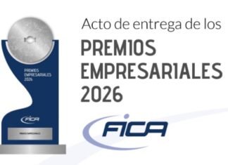 FICA reconoce a cuatro referentes del tejido empresarial de Alcalá en su premios 2026