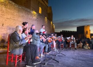 Noche flamenca en el fin de curso de la Peña El Arrabal y la Cueva de María