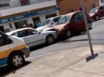 Hoy otro accidente a la altura del bar La Verea